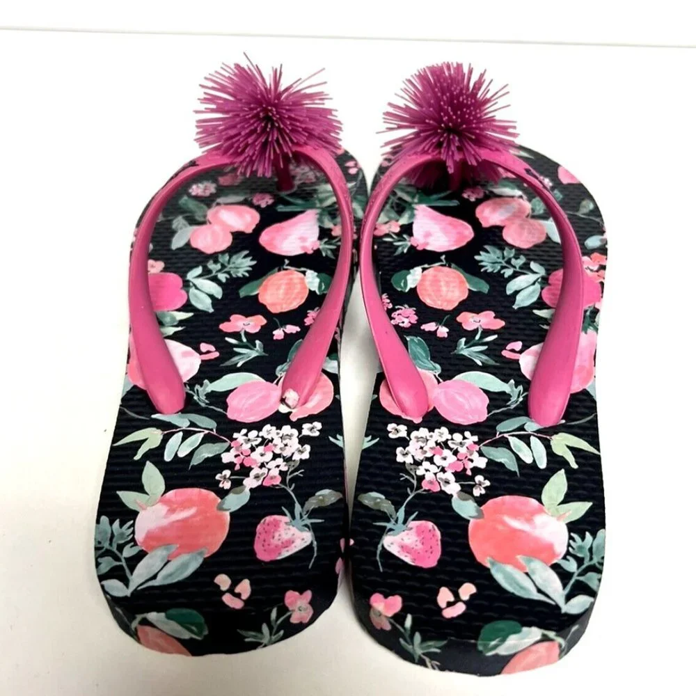 Joules Girls Flip Flop Sandal Size 4 M Big Kid